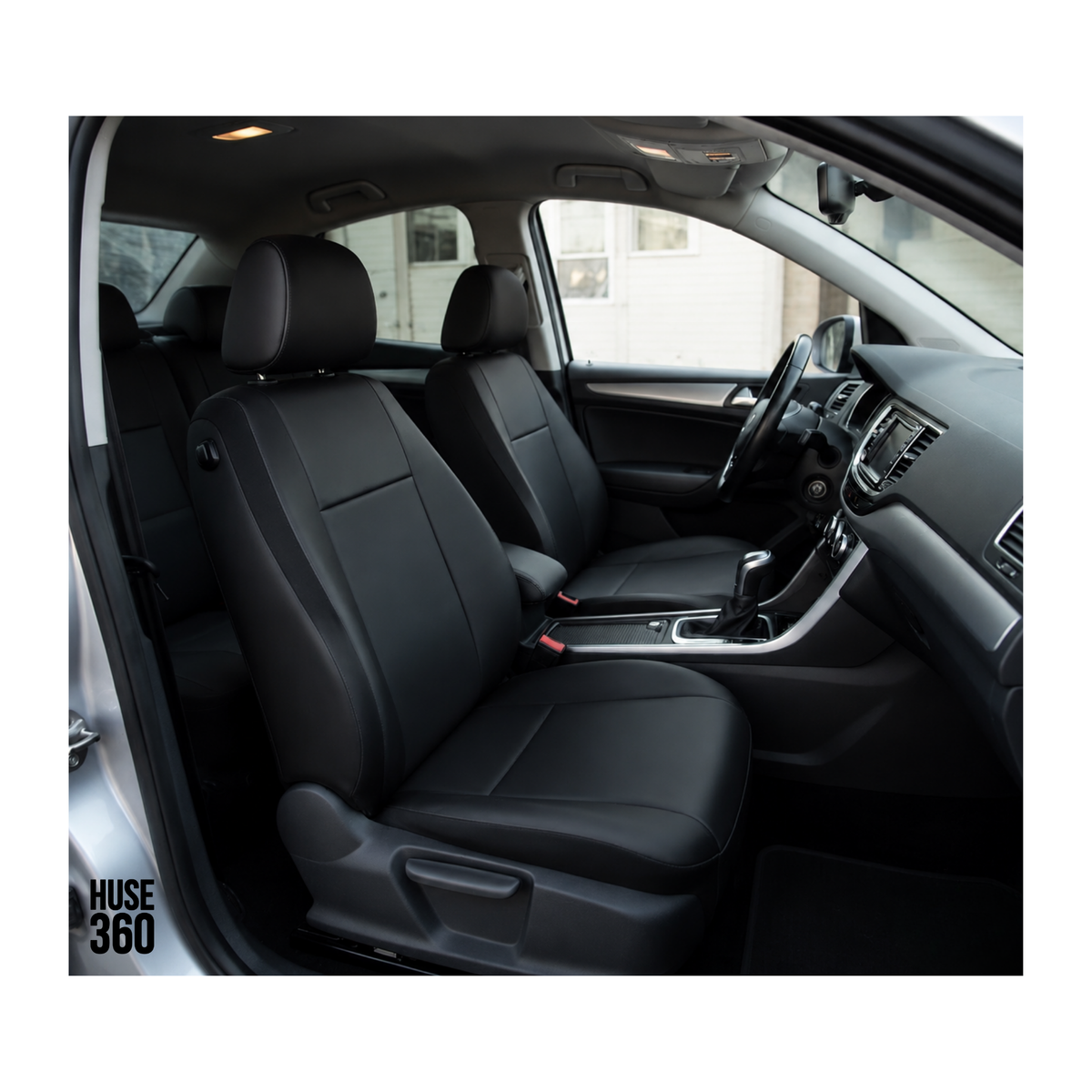 HUSE AUTO DEDICATE VOLKSWAGEN SHARAN – PIELE ECOLOGICĂ